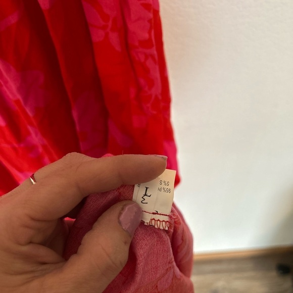 Floral blooming Large Boho Long Dress Women V Neck Floral Print Maxi - Picture 6 of 14